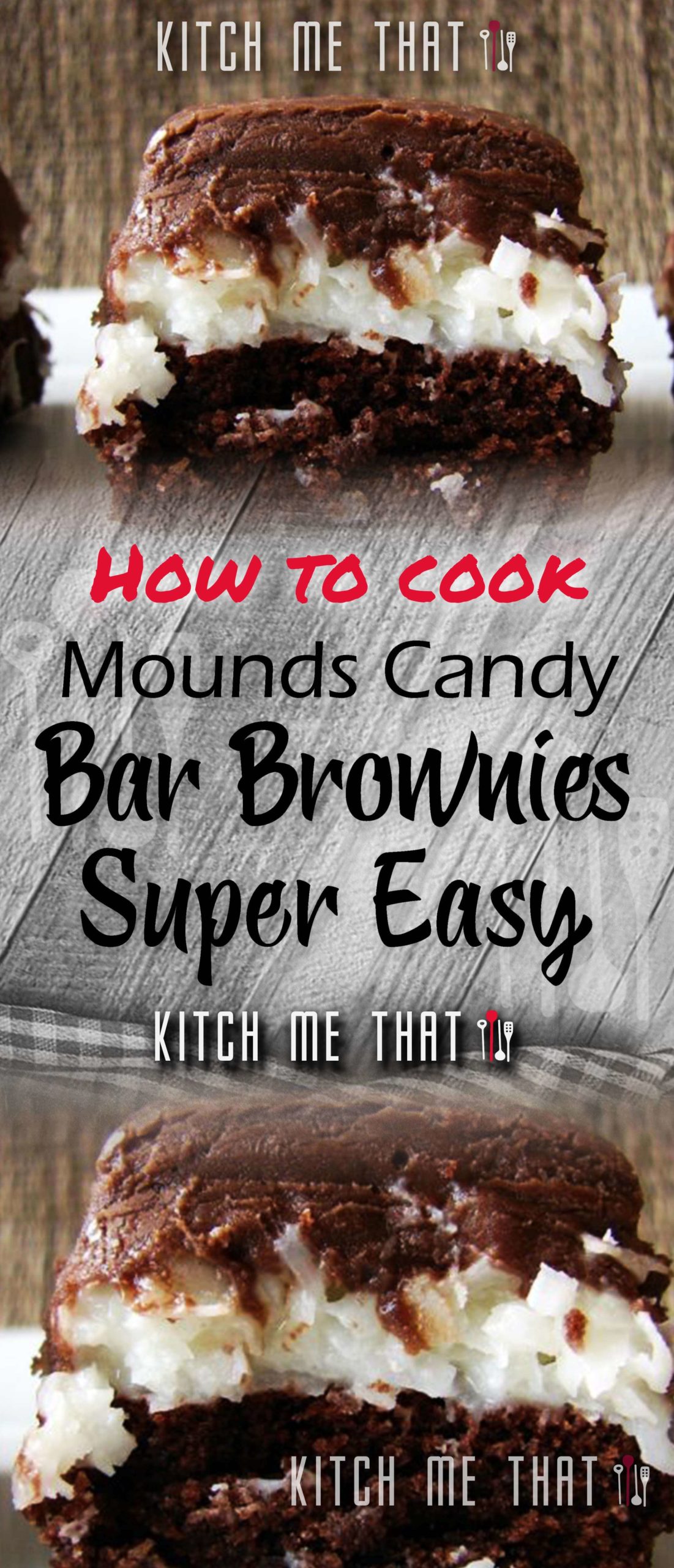 Mounds Candy Bar Brownies