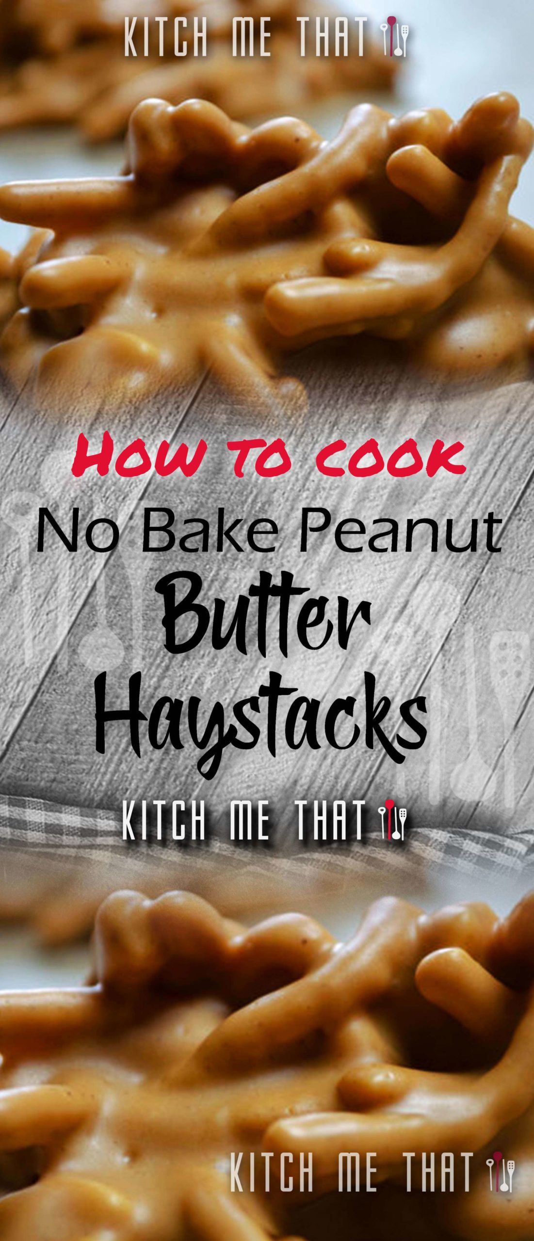 No-Bake Peanut Butter Haystacks