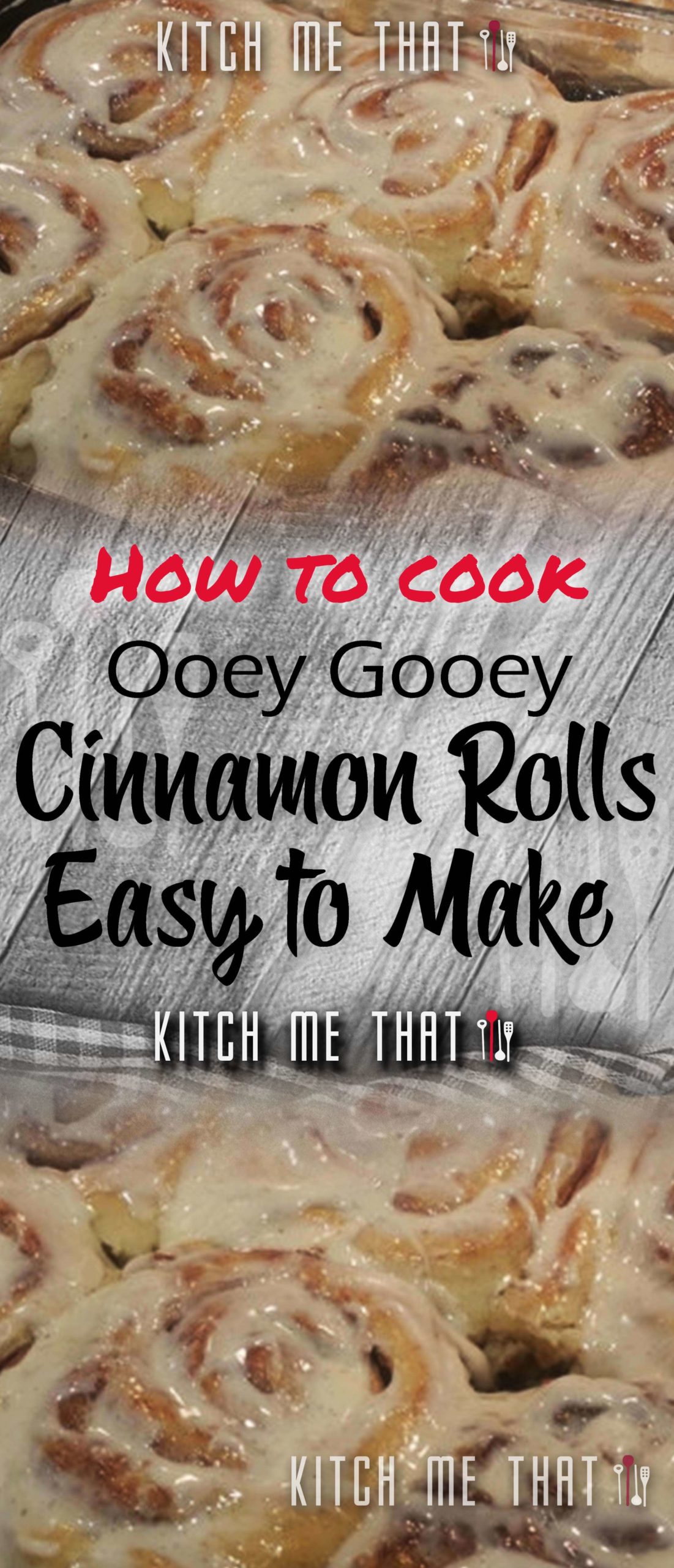 Ooey Gooey Cinnamon Rolls
