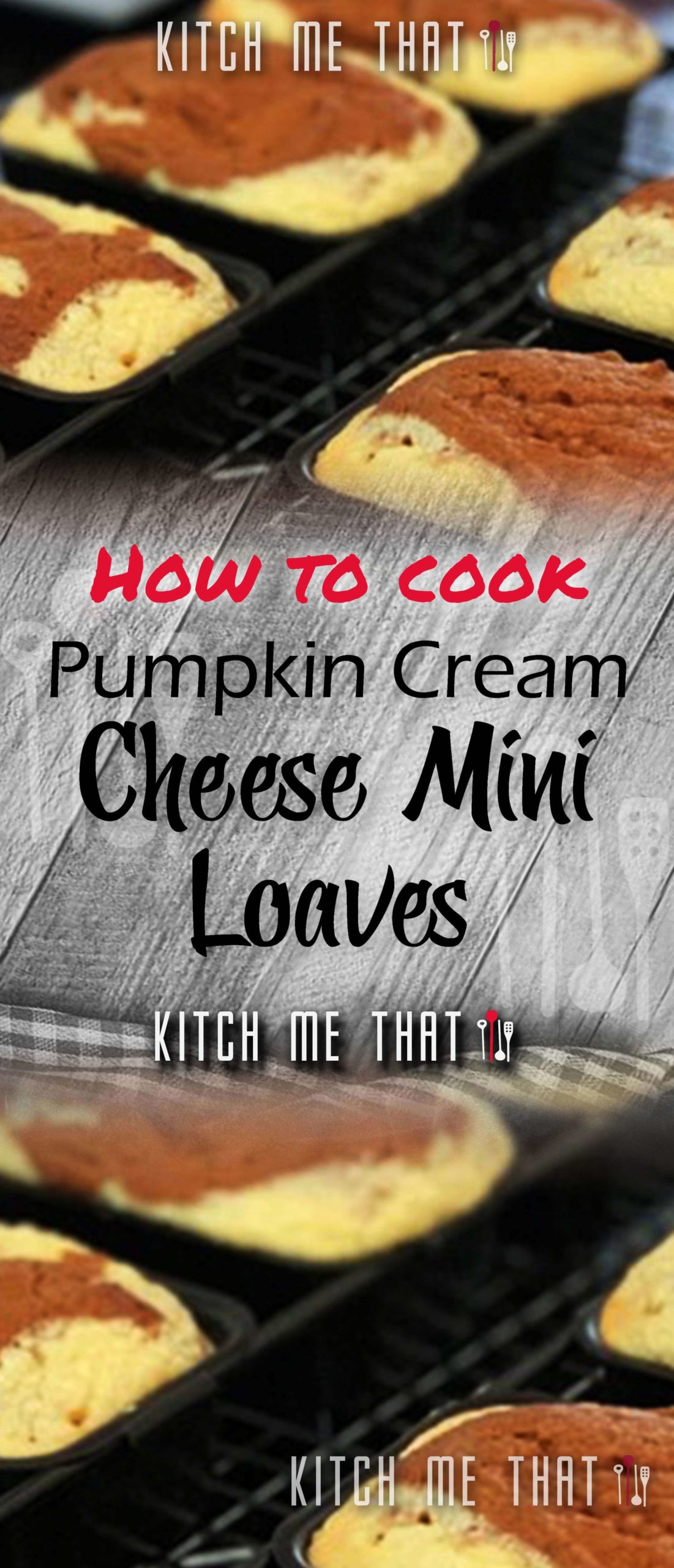 Pumpkin-Cream Cheese Mini Loaves