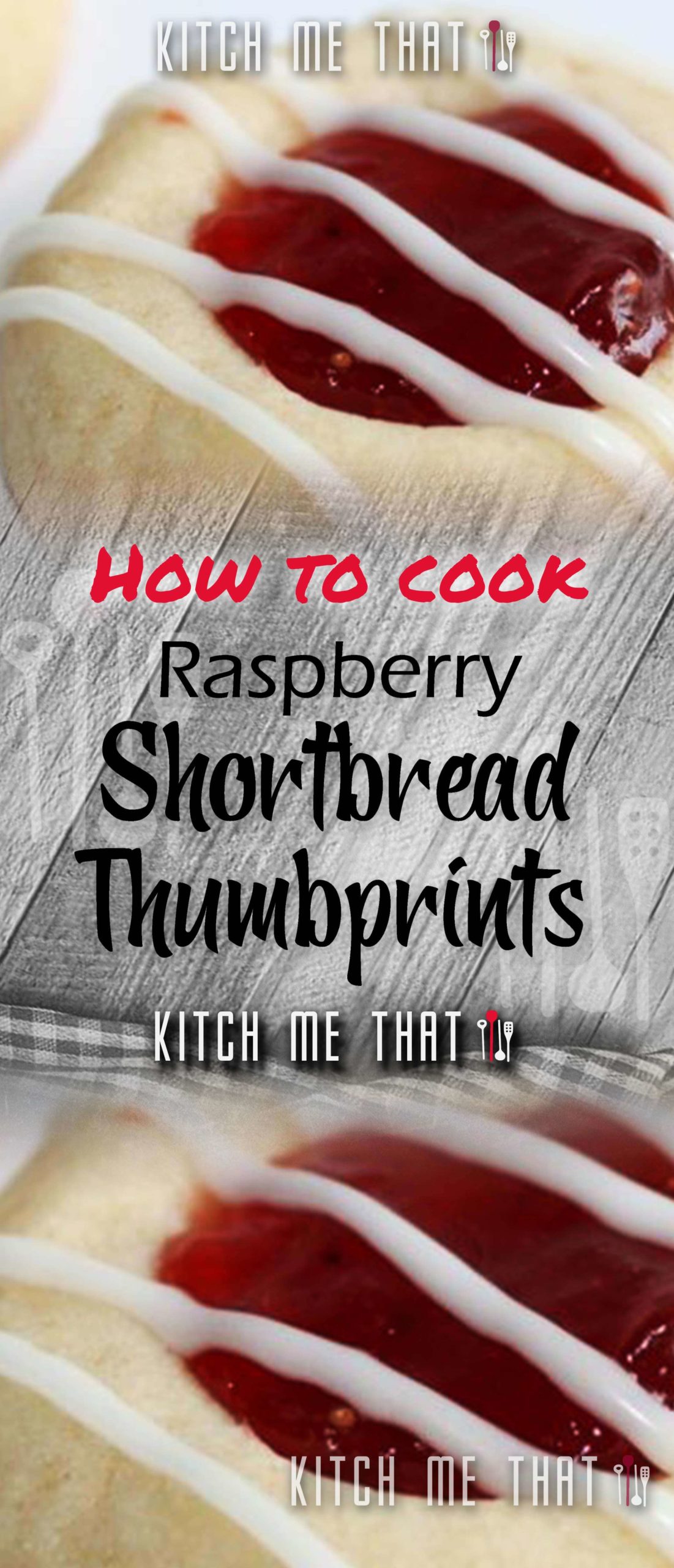Raspberry And Almond Shortbread Thumbprints