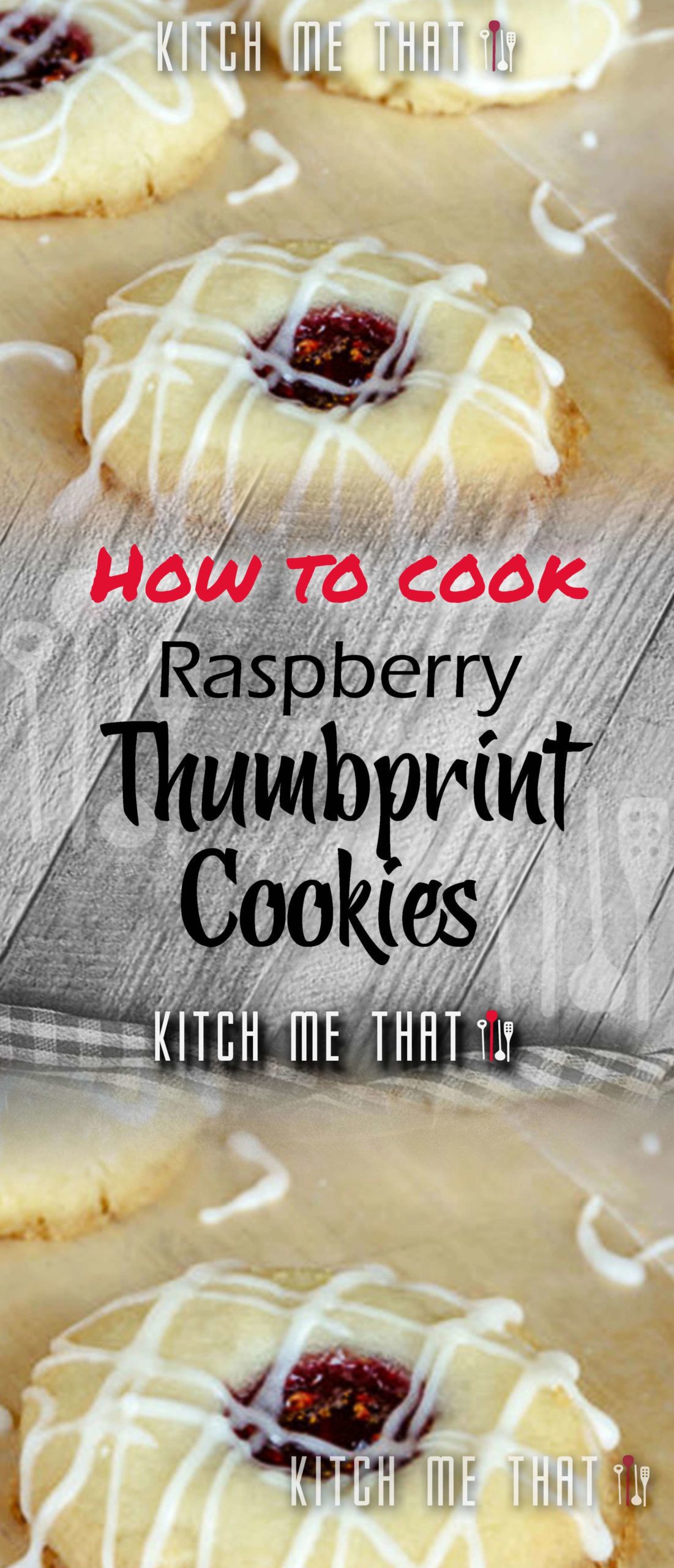 Raspberry Thumbprint Cookies