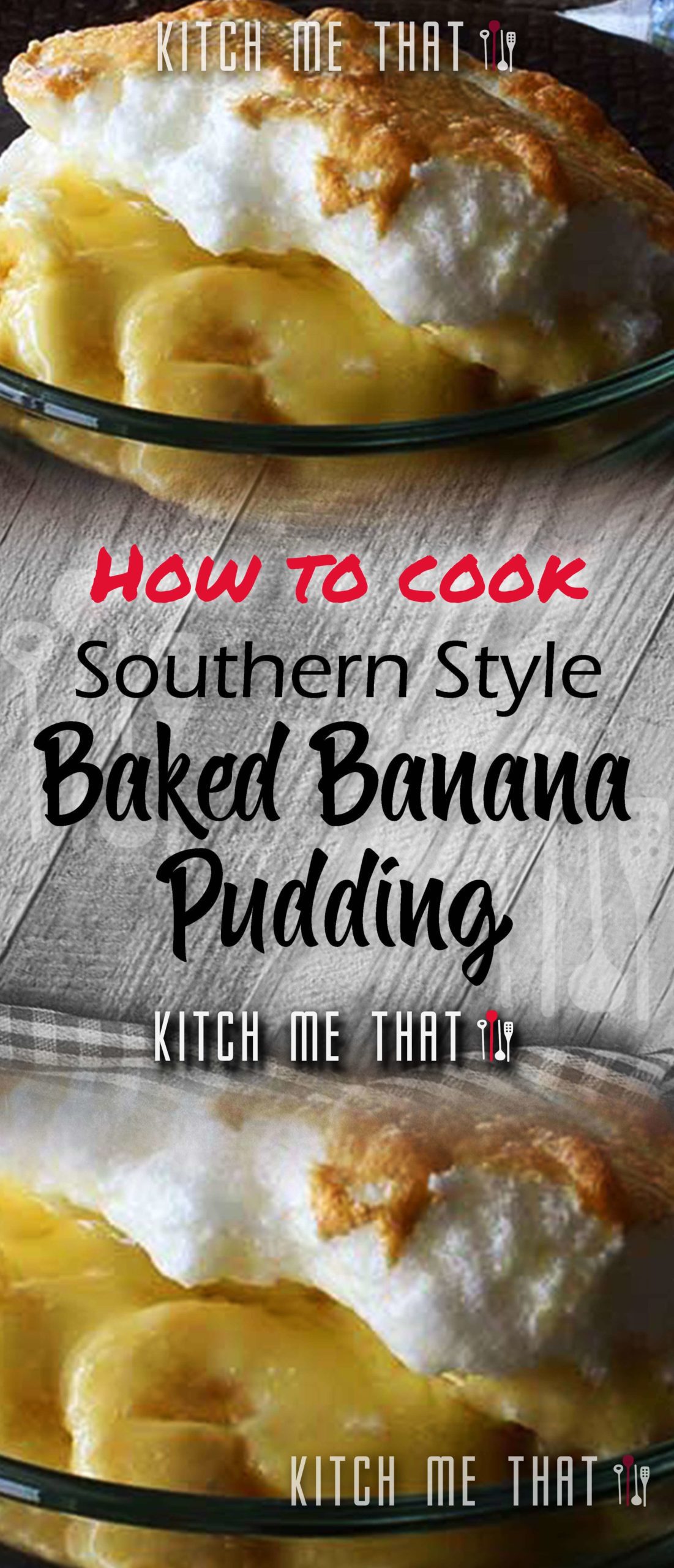 Southern-Style Baked Banana Pudding