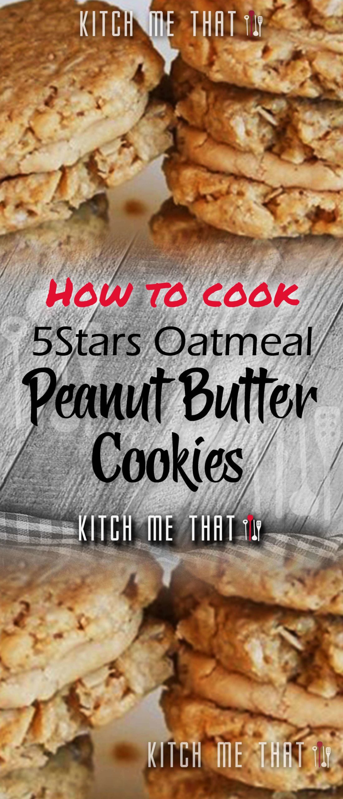 These Oatmeal Peanut Butter Cookies Have 5 Stars