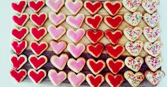 Valentine’S Day Cream Cheese Sugar Cookies !!