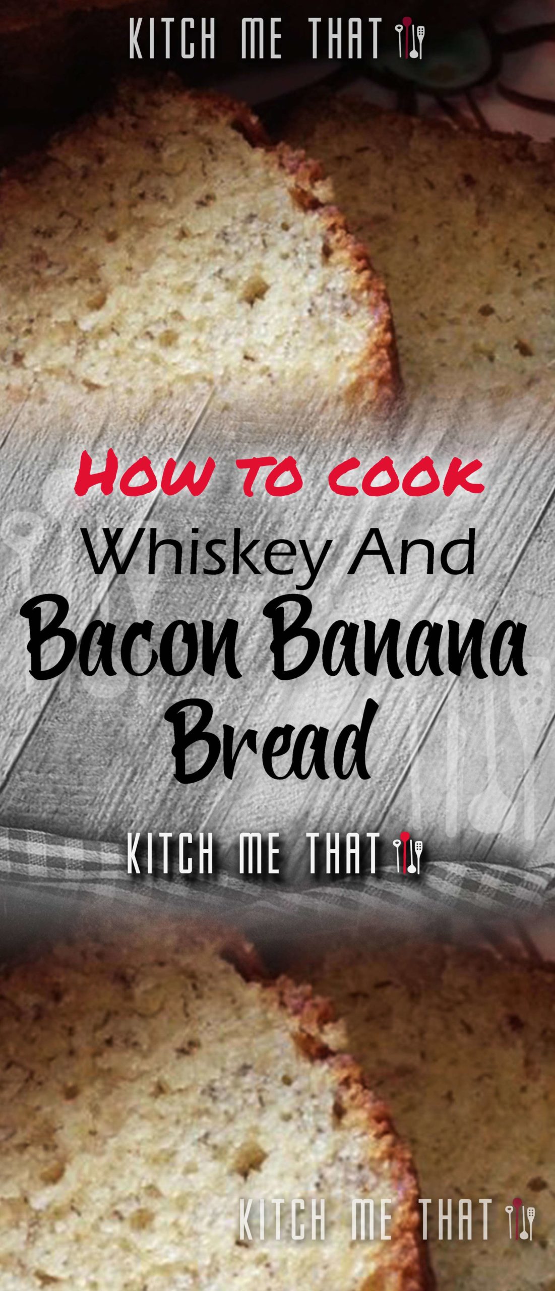 Whiskey And Bacon Banana Bread