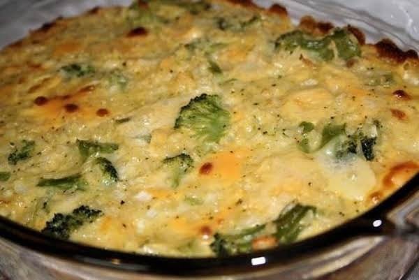 Rice, Broccoli, and Cheese Casserole