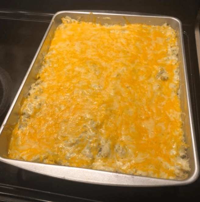 YUMMY CHICKEN BROCCOLI CASSEROLE