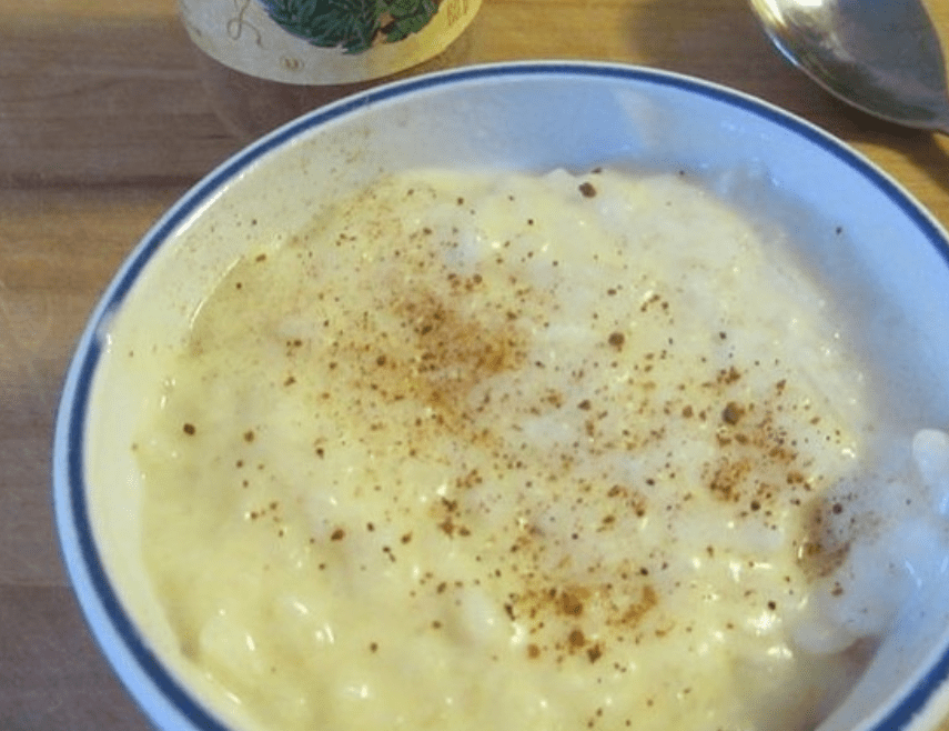 Homemade Rice Pudding