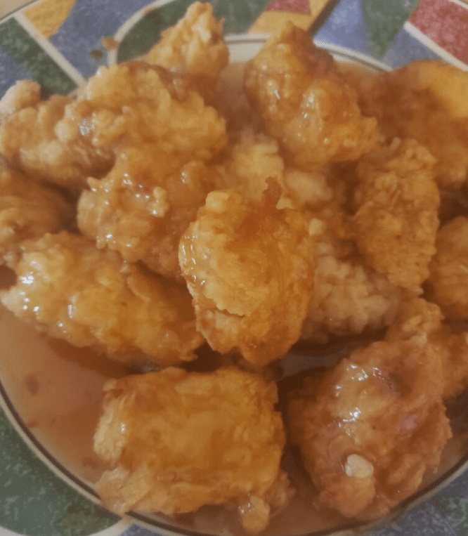 SWEET AND SOUR CHICKEN