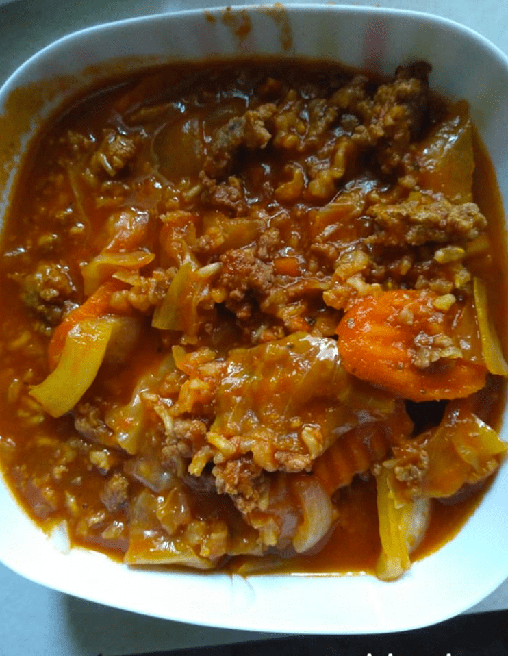 CABBAGE ROLL SOUP