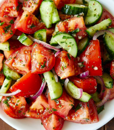 TOMATO CUCUMBER SALAD