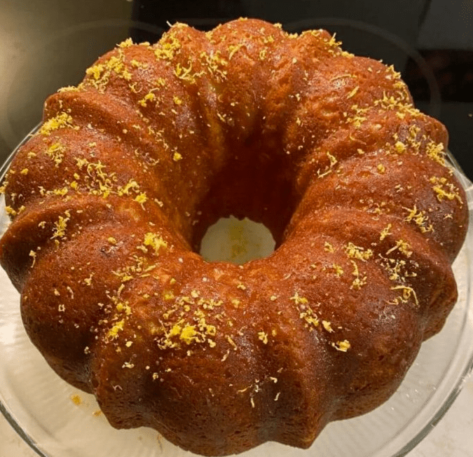 FRESH LIME BUNDT CAKE