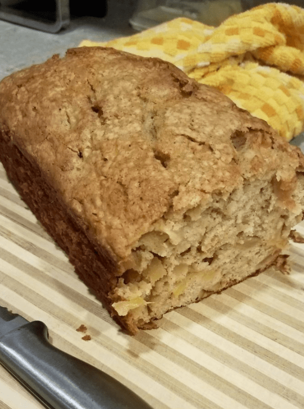 AMAZING APPLE BREAD FOR BREAKFAST