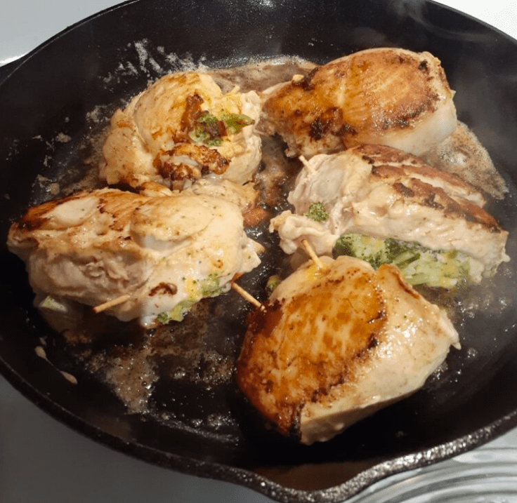 BROCCOLI CHEESE STUFFED CHICKEN BREAST