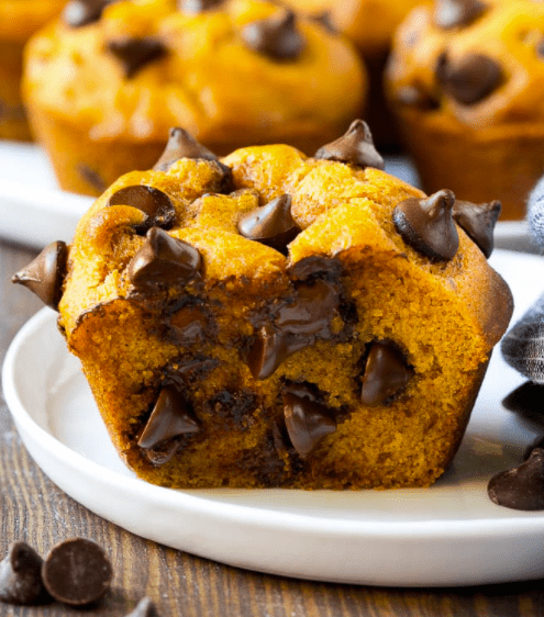 Pumpkin Chocolate Chip Cupcakes