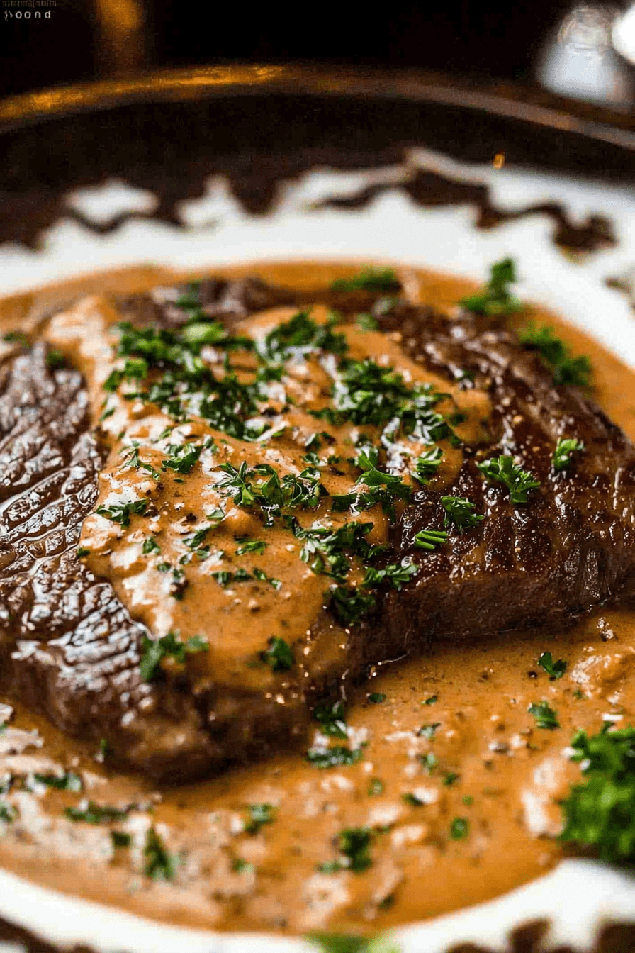 Chef John’s Steak Diane