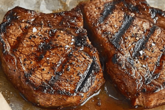 Savory Garlic Marinated Steaks