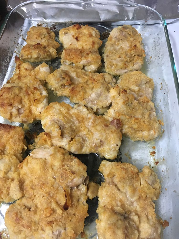 Crispy Buttermilk Oven Fried Chicken