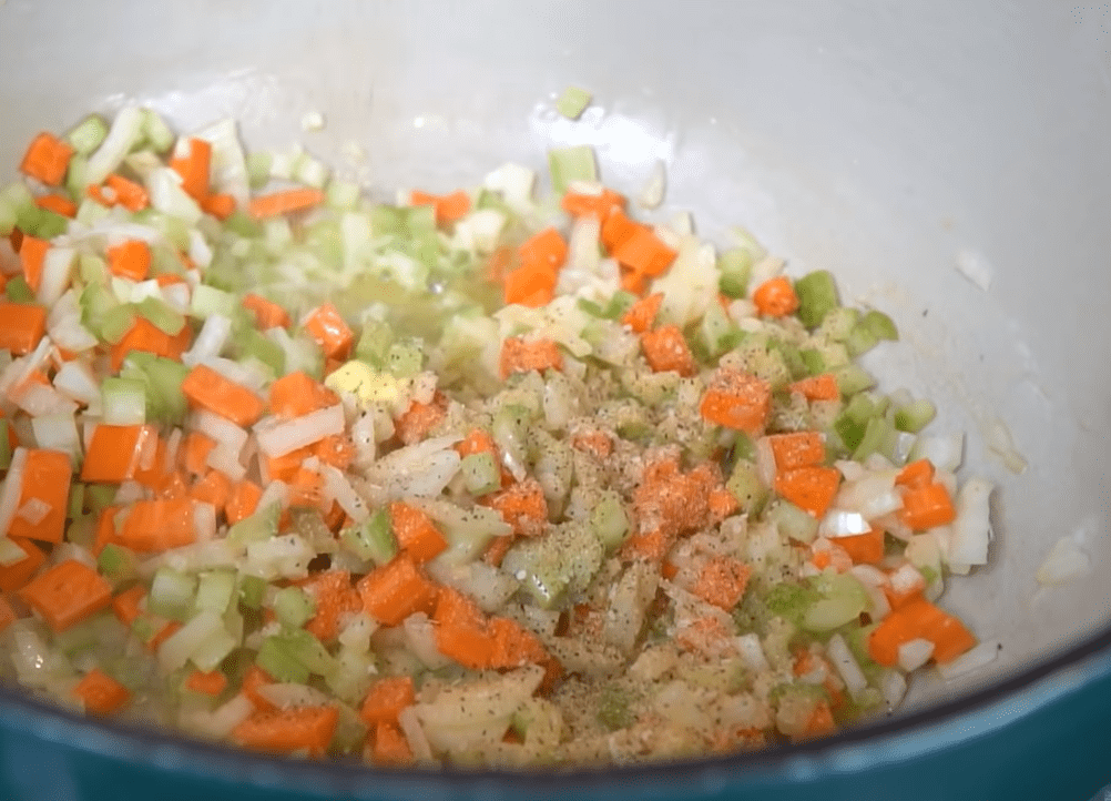 How to Make Comforting Chicken and Dumplings - Veggies