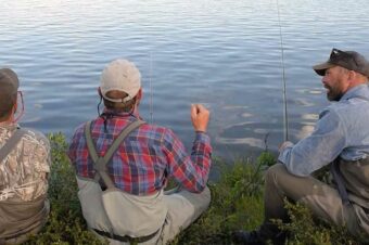 4 married guys discussing their wives while fishing and the discussion is hilarious