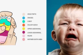 Calm down a fussy baby instantly by massaging these 7 points