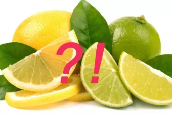 Do you know the difference between lemon and lime