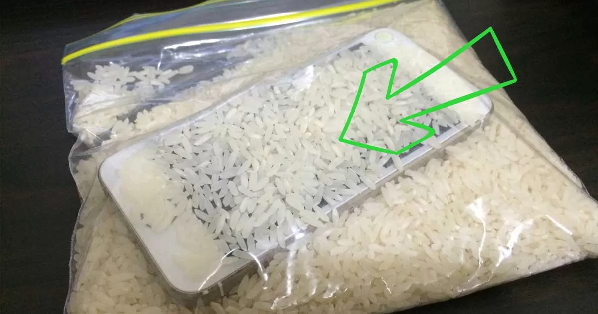 Drop Your Phone In Water? This Quick Fix Is Even Better Than Rice