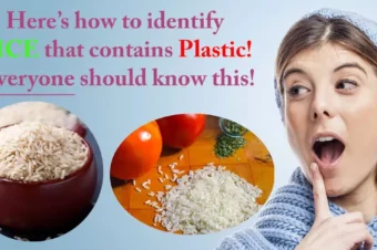 Here’s how to identify RICE that contains Plastic! Everyone should know this!