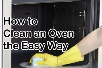 How to Clean an Oven the Easy Way
