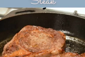 How to Pan Sear Rib Eye Steak