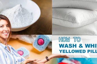 How To Whiten Your Yellowed Pillows