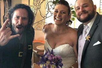 Keanu Reeves, the Guy Who’s Been ‘Crashing’ Weddings Lately
