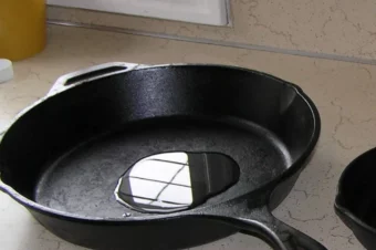 Making a homemade non stick pan