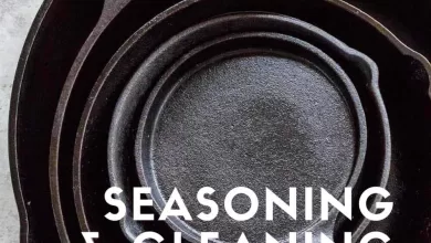 Seasoning & Cleaning Cast Iron Skillet