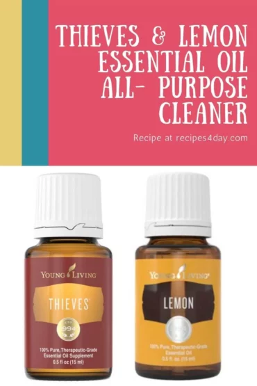 Thieves & Lemon Essential Oil All- Purpose Cleaner