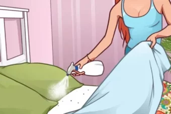 This Is What Happens When You Spray Rubbing Alcohol On Your Bed