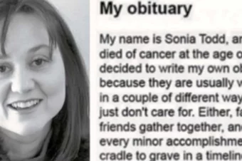 This Woman Wrote Her Own Obituary, And We All Need To Read What It Says