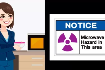 True or false: a microwave is bad for health