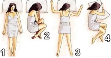 What a Woman’s Sleeping Position Reveals