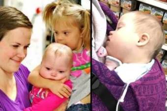 Woman Shames Mom For ‘Spoiling’ Baby With Down Syndrome. Mom’s Response Leaves Her Dumfounded