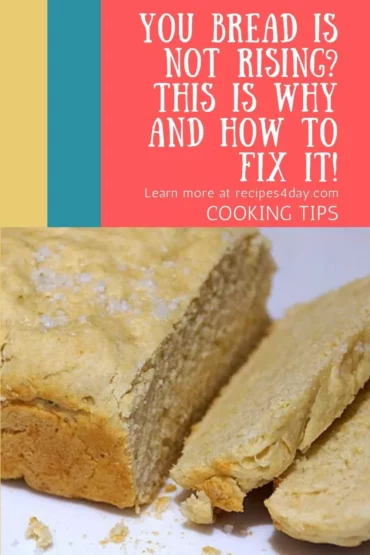 You Bread Is Not Rising? This is Why and How to Fix it!