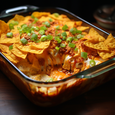 Yummy Doritos Casserole with Chicken
