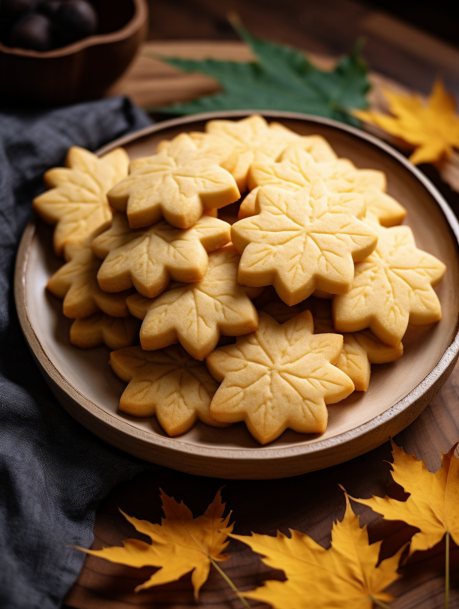 Sweet Autumnal Maple Cookies