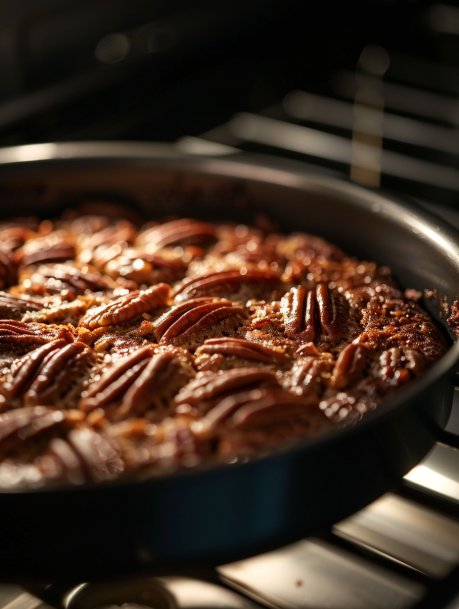 How to Make Pecan Cake Bars in oven