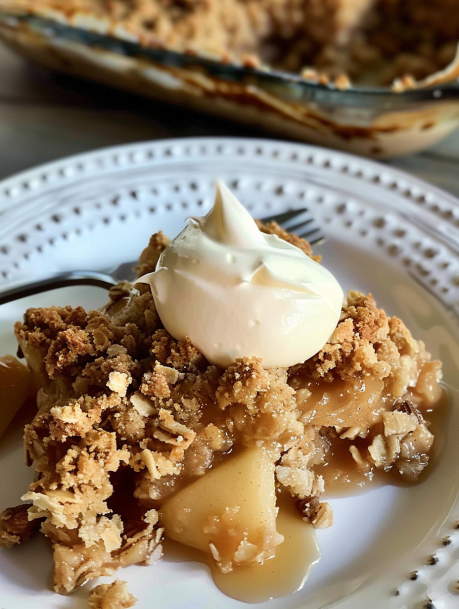 Grandma’s Apple Crisp !! 2024 | American, Cakes, Christmas, Desserts, Featured, Main Meals, Occasions, RECIPES, Sweet Treats, Worldly Faves