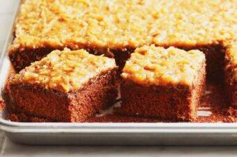 German Chocolate Sheet Cake !!