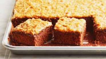 German Chocolate Sheet Cake !!