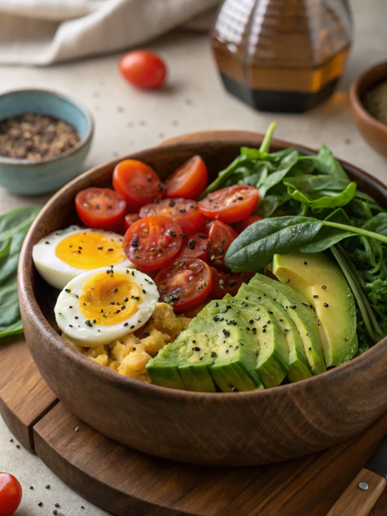 Delicious Keto-Friendly Breakfast Bowl