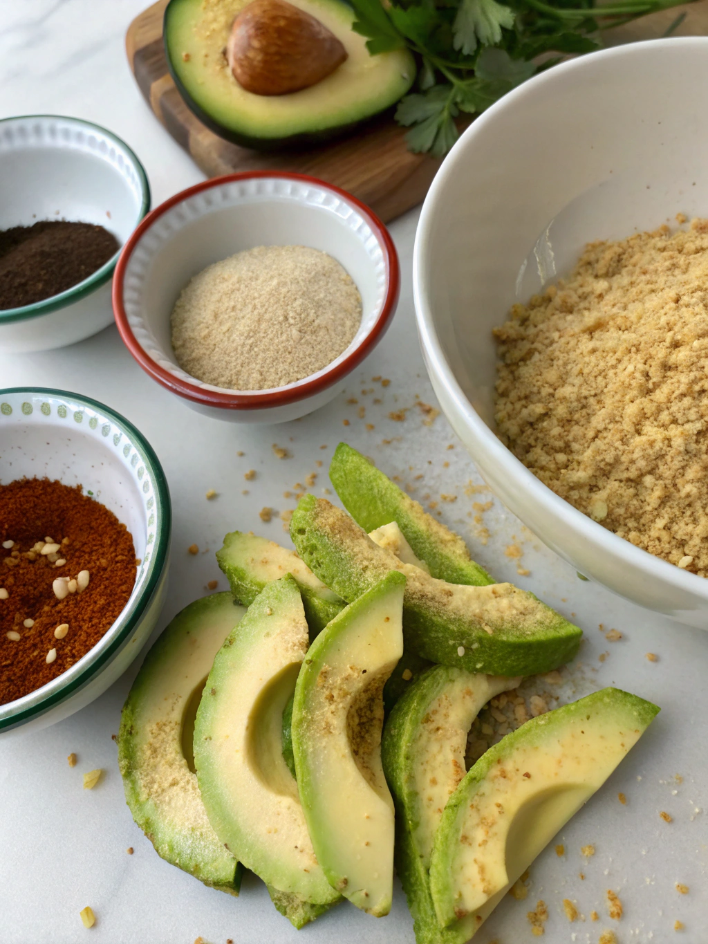 Crispy Healthy Baked Avocado Fries 2025 ingredients of Avocado Fries